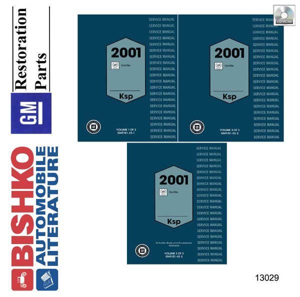 2001 Cadillac Deville Factory Shop Service Manual