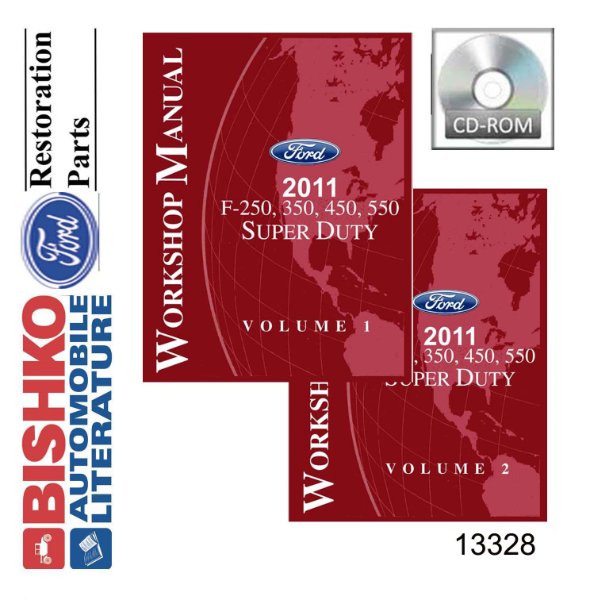 2011 Ford Truck F250-F550, Super Duty Factory Shop Service Manual