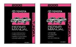2000 Toyota Tundra Factory Shop Service Manual