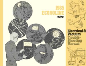 1985 Ford Truck Econoline Wiring Diagrams Manual