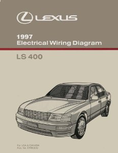 1997 Lexus LS 400 Wiring Diagrams Manual