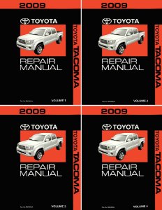 2009 Toyota Tacoma Shop Service Repair Manual Complete Set