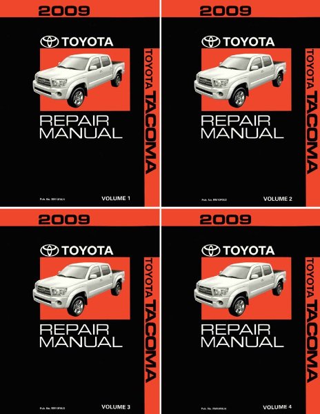 2009 Toyota Tacoma Shop Service Repair Manual Complete Set