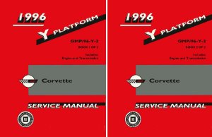 1996 Chevrolet Corvette Factory Shop Service Manual