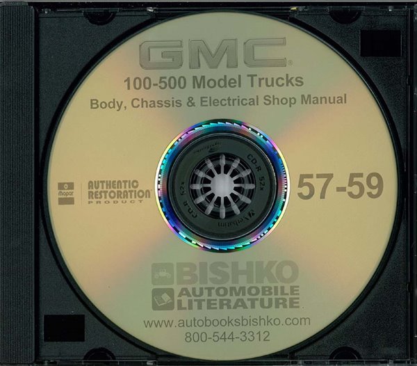 1957–1959 GMC 100-500 Truck Factory Shop Service Manual