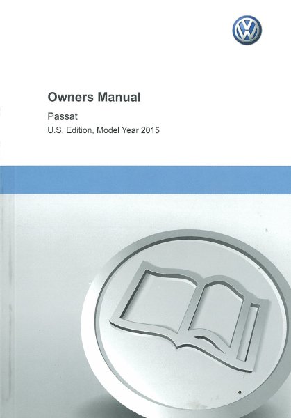 2015 Volkswagen Passat Owner's Manual