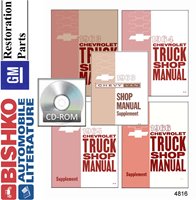 1963-66 CHEVROLET TRUCK Body, Chassis & Electrical Service Manual sample image