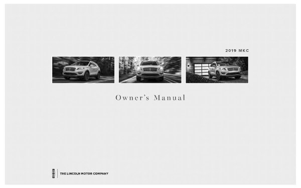 2019 Lincoln MKC Owner's Manual