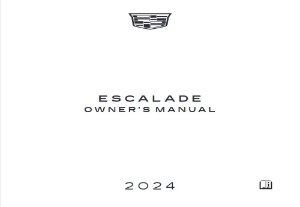 2024 Cadillac Escalade Owner's Manual