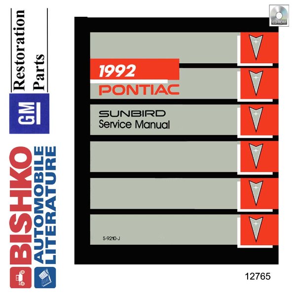 1992 Pontiac Sunbird Factory Shop Service Manual