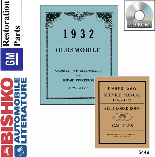 1932 Oldsmobile Model F-32, Model L-32 Factory Shop Service Manual