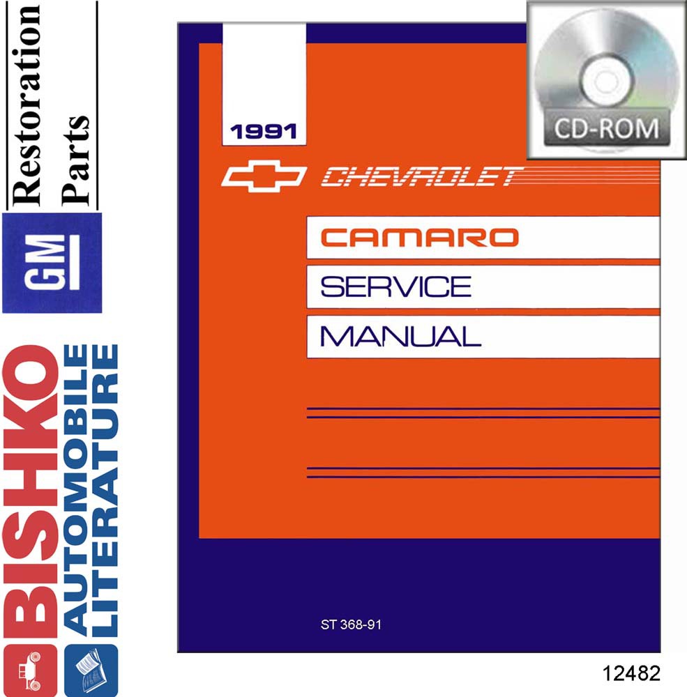 1991 Chevrolet Camaro Factory Shop Service Manual