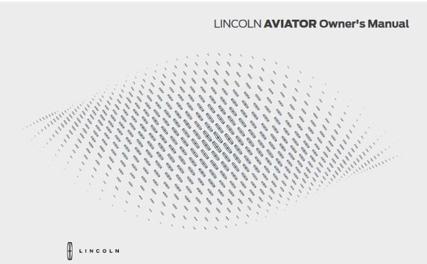 2026 Lincoln Aviator Owner's Manual