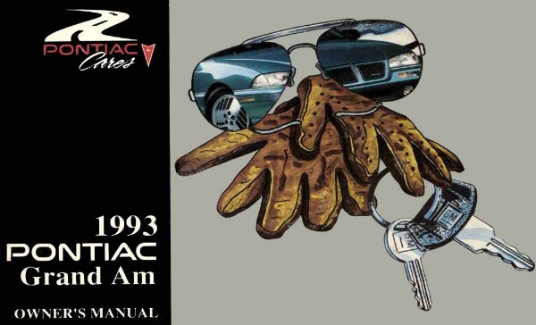1993 Pontiac Grand Am Owner's Manual
