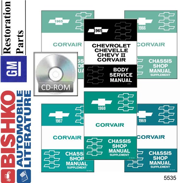 1965–1969 Chevrolet Corvair Factory Shop Service Manual