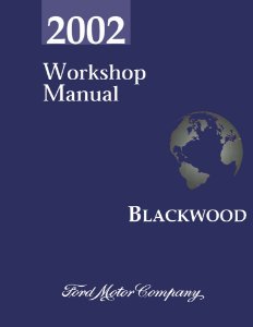 2002 Ford Blackwood Factory Shop Service Manual