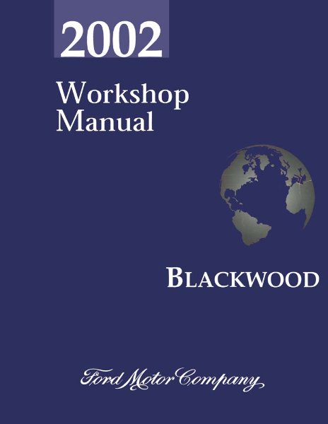 2002 Ford Blackwood Factory Shop Service Manual