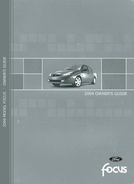 2004 Ford Focus Owner's Manual