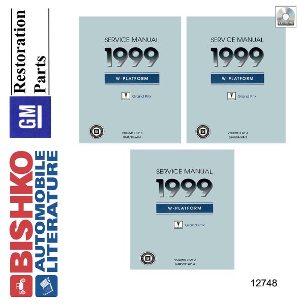 1999 Pontiac Grand Prix Factory Shop Service Manual