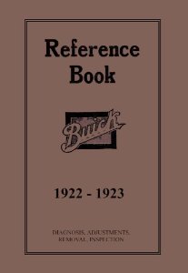 1922–1923 Buick All Models Factory Shop Service Manual
