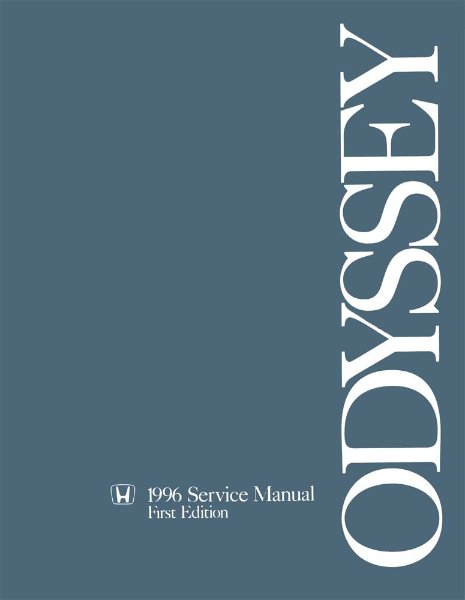 1996 Honda Odyssey Factory Shop Service Manual