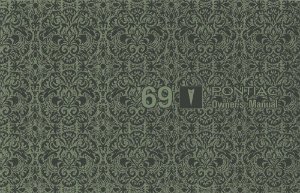 1969 Pontiac All Models Owner's Manual
