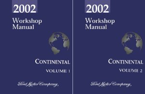 2002 Lincoln Continental Factory Shop Service Manual
