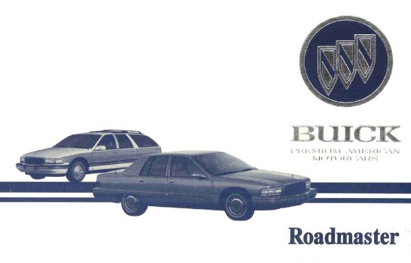 1995 Buick Roadmaster Owner's Manual