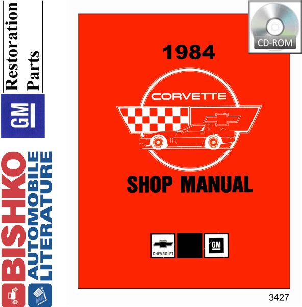 1984 Chevrolet Corvette Factory Shop Service Manual