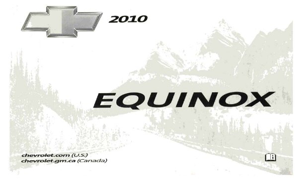2010 Chevrolet Equinox Owner's Manual