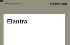 2020 Hyundai Elantra Owner's Manual