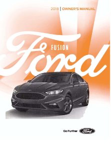 2018 Ford Fusion Owner's Manual