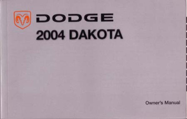 2004 Dodge Dakota Owner's Manual