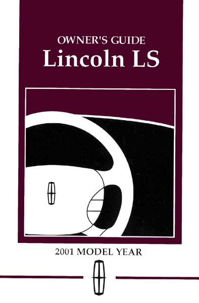 2001 Lincoln LS Owner's Manual