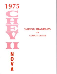 1975 Chevrolet Nova Wiring Diagrams Manual