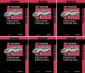 2009 Toyota Sequoia Factory Shop Service Manual