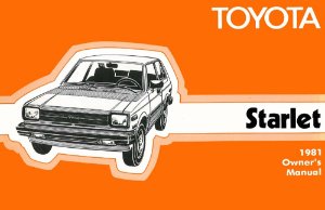 1981 Toyota Starlet Owner's Manual