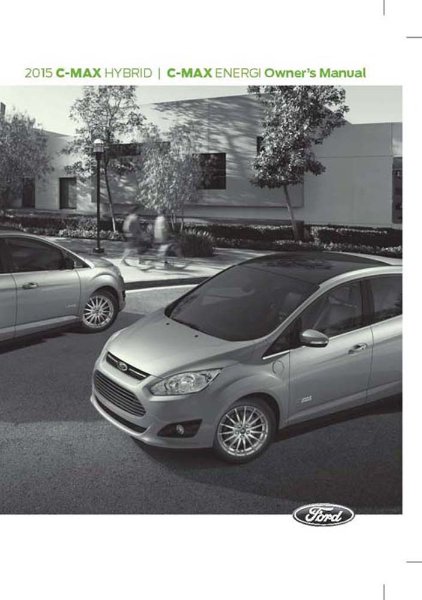 2015 Ford C-Max Hybrid Owner's Manual