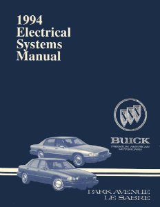 1994 Buick Le Sabre, Park Avenue Wiring Diagrams Manual