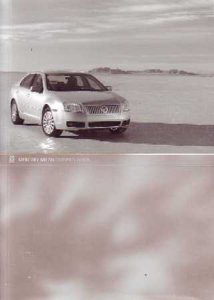 2006 Mercury Milan Owner's Manual