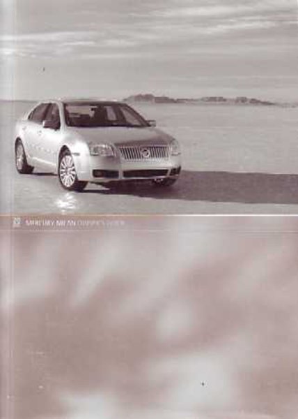 2006 Mercury Milan Owner's Manual