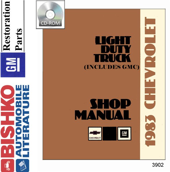 1983 Chevrolet C10, C20, C30, K10, K20, K30 Light Duty, G