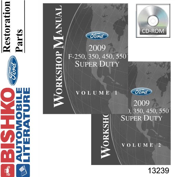 2009 Ford Truck F250-F550, Super Duty Factory Shop Service Manual