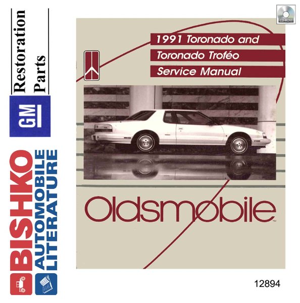 1991 Oldsmobile Toronado, Trofeo Factory Shop Service Manual