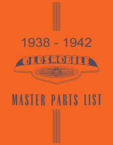 1938–1942 Oldsmobile All Models Parts Book