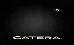 1999 Cadillac Catera Owner's Manual