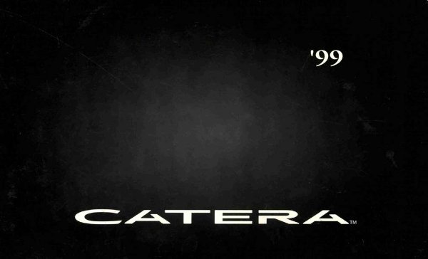 1999 Cadillac Catera Owner's Manual