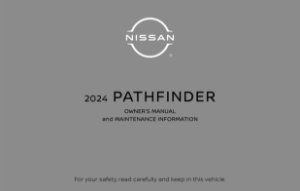 2024 Nissan Pathfinder Owner's Manual