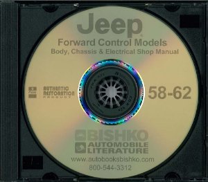 1958–1962 Jeep Forward Control Factory Shop Service Manual