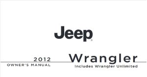 2012 Jeep Wrangler Owner's Manual